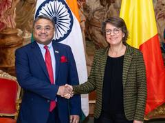 
      
      Third India-Belgium Foreign Office Consultations takes place
      
      
