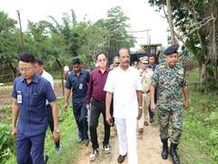 
      
      Tripura Governor visits remote Bata Para in Dhalai
      
      