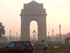 
      
      Delhi air quality sees slight improvement
      
      