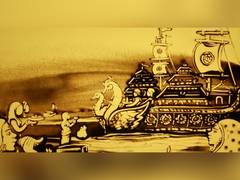 
      
      Odisha artist Manas Kumar Sahoo offers homage to 'Boita Bandana'
      
      