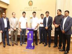 
      
      Tamil Nadu CM MK Stalin unveils trophy for Hockey Men's Junior WC
      
      
