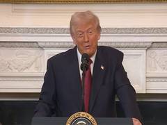 
      
      “Never seen men so scared in their lives”: Trump jokes about meet
      
      