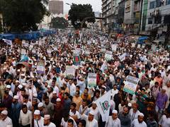 
      
      Violence erupts at start of Bangladesh election campaign
      
      