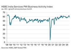 
      
      India’s services sector growth moderates in October
      
      