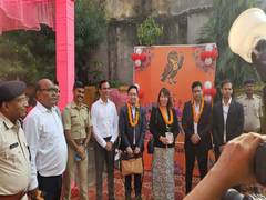 
      
      16 delegates from 7 countries witness polling arrangement by ECI
      
      