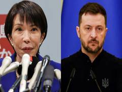 
      
      Japan backs Ukraine in first phone talks with Zelenskyy
      
      