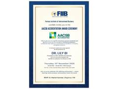 
      
      Fortune Institute of International Business Earns Prestigious
      
      