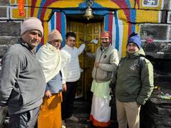 
      
      Tritiya Kedar Shri Tungnath Temple closes for winter
      
      