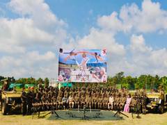 
      
      Foundation stone of Lachit  Borphukan Military Station laid
      
      
