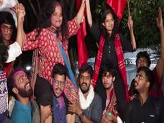 
      
      United Left sweeps JNUSU polls, Aditi Mishra elected as President
      
      