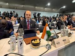 
      
      Indian envoy represents PM Modi at World Leaders' Summit...
      
      