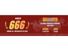 
      
      Vivekananda Global University Breaks into India’s Top 100
      
      