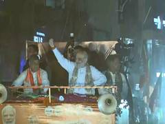 
      
      Amit Shah holds roadshow in Purnea ahead of phase 2 polling in Bi
      
      