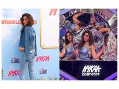
      
      Rasha Thadani rocks chic metallic look at  opening of Nykaaland
      
      