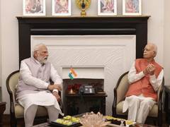 
      
      PM Modi meets veteran leader LK Advani on his birthday
      
      
