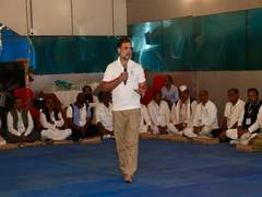 
      
      Rahul Gandhi meets Madhya Pradesh Congress leaders in Pachmarhi
      
      