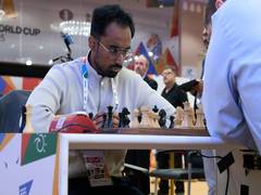
      
      FIDE World Cup 2025: Karthik Venkataraman reaches round 4
      
      