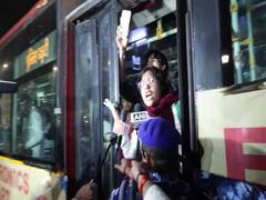 
      
      Delhi Police detain protesters in India Gate
      
      