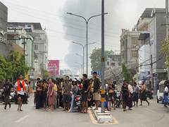 
      
      Earthquake of magnitude 3.3 hits Myanmar
      
      