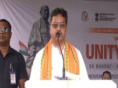
      
      Tripura CM Saha flags off Sardar@150 Unity march
      
      