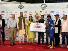 
      
      Maharashtra win 9th T20 National Cricket Championship for deaf 
      
      