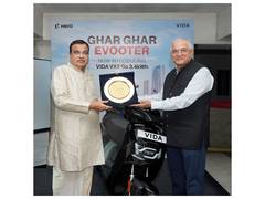 
      
      Nitin Gadkari unveils Hero MotoCorp’s new VIDA Evooter 
      
      
