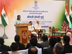
      
      Angola: President Murmu addresses members of Indian community
      
      