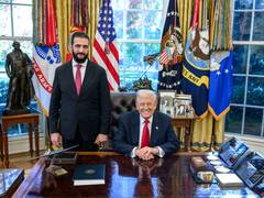 
      
      Trump hosts Syrian President Al-Sharaa at White House
      
      
