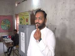 
      
      BJP’s Nuapada assembly by-elections candidate Jay Dholakia casts
      
      