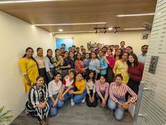 
      
      Celebration Beyond Office Walls: Fintech Company Gives Team
      
      