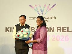 
      
      Mandaviya kicks off King’s Baton Relay for 2026 CWG Glasgow
      
      