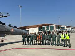 
      
      Indian Air Force organises Exercise Mahagujraj-25 in western sect
      
      