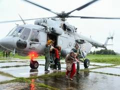 
      
      J-K: Helicopter services resume in Rajouri to boost connectivity
      
      