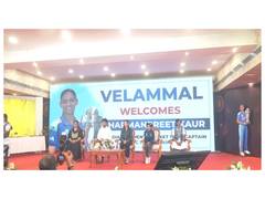 
      
      Harmanpreet felicitated at Chennai school after World Cup win
      
      