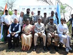 
      
      Eight cheetahs handed to India under ‘Project Cheetah’
      
      
