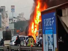 
      
      7 killed as truck rams multiple vehicles on Pune-Bengaluru highwa
      
      