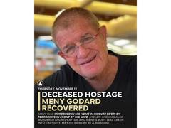 
      
      Hamas hands body of slain Israeli hostage, still holds 3 more
      
      