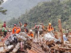 
      
       At least two killed, 21 missing after massive landslide in Indon
      
      