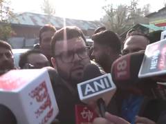 
      
      PDP candidate Muntazir Mehdi after wining Budgam seat
      
      