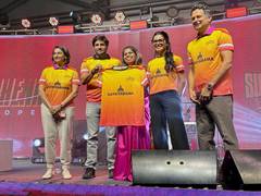 
      
      Samantha Ruth Prabhu unveils new Chennai Super Champs jersey 
      
      