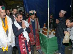 
      
      Sukhu unveils projects worth Rs 53.96 crore in Rampur Bushehar
      
      