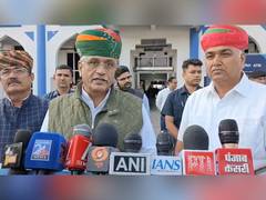 
      
      Union Minister Gajendra Singh Shekhawat hails NDA win in Bihar
      
      