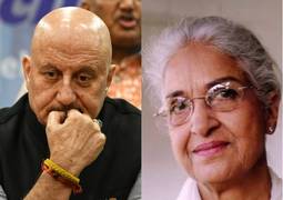 
      
      Anupam Kher offers tribute to acting legend Kamini Kaushal
      
      