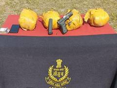 
      
      Armed smuggler held, 11.08 kg heroin recovered in Gurdaspur
      
      