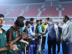 
      
      Hockey final at 4th National EMRS sports meet showcases talent
      
      