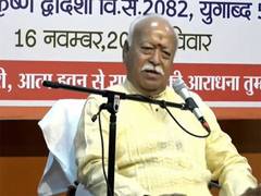 
      
      Sangh’s life force is emotional strength of volunteers: Bhagwat
      
      