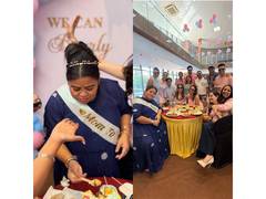 
      
      Inside Bharti Singh's surprise baby shower bash 
      
      