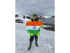 
      
      First Indian to Cover All 36 States and All 7 Continents
      
      