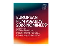 
      
      European Film Awards 2026 nominations announced
      
      