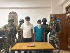 
      
      Assam Rifles seize cocaine worth Rs 8 crore during joint operatio
      
      